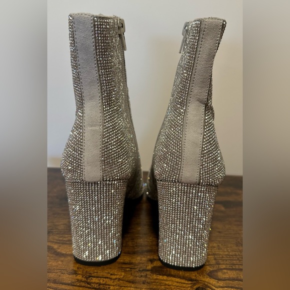 Madden Girl Womens Cody Rhinestone Ankle Boots NWT Various Sizes - Picture 5 of 8